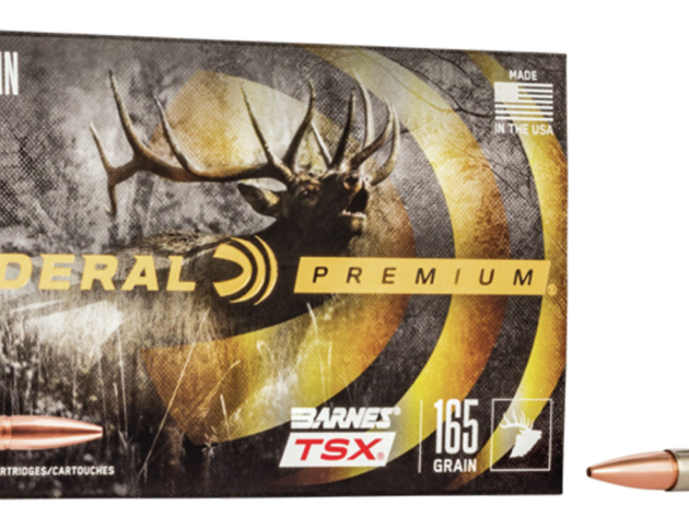 Federal Ammunition 308 Win 165 GR Barnes TSX Rifle Ammo - 20 Rounds - P308H
