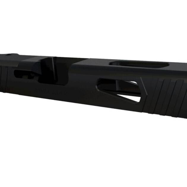 Rival Arms Match Grade Upgrade Slide for Glock 19 Gen 3 DOC Footprint Front and Rear Serrations - Black - RA10G205A