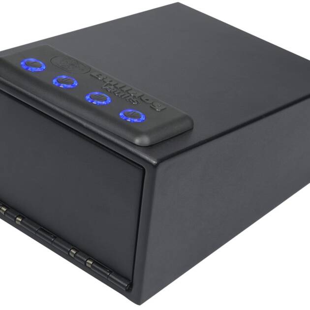 Bulldog Cases BD4030L 11.5" x 8" x 5.5" Magnum LED "Quick" Vault - BD4030L