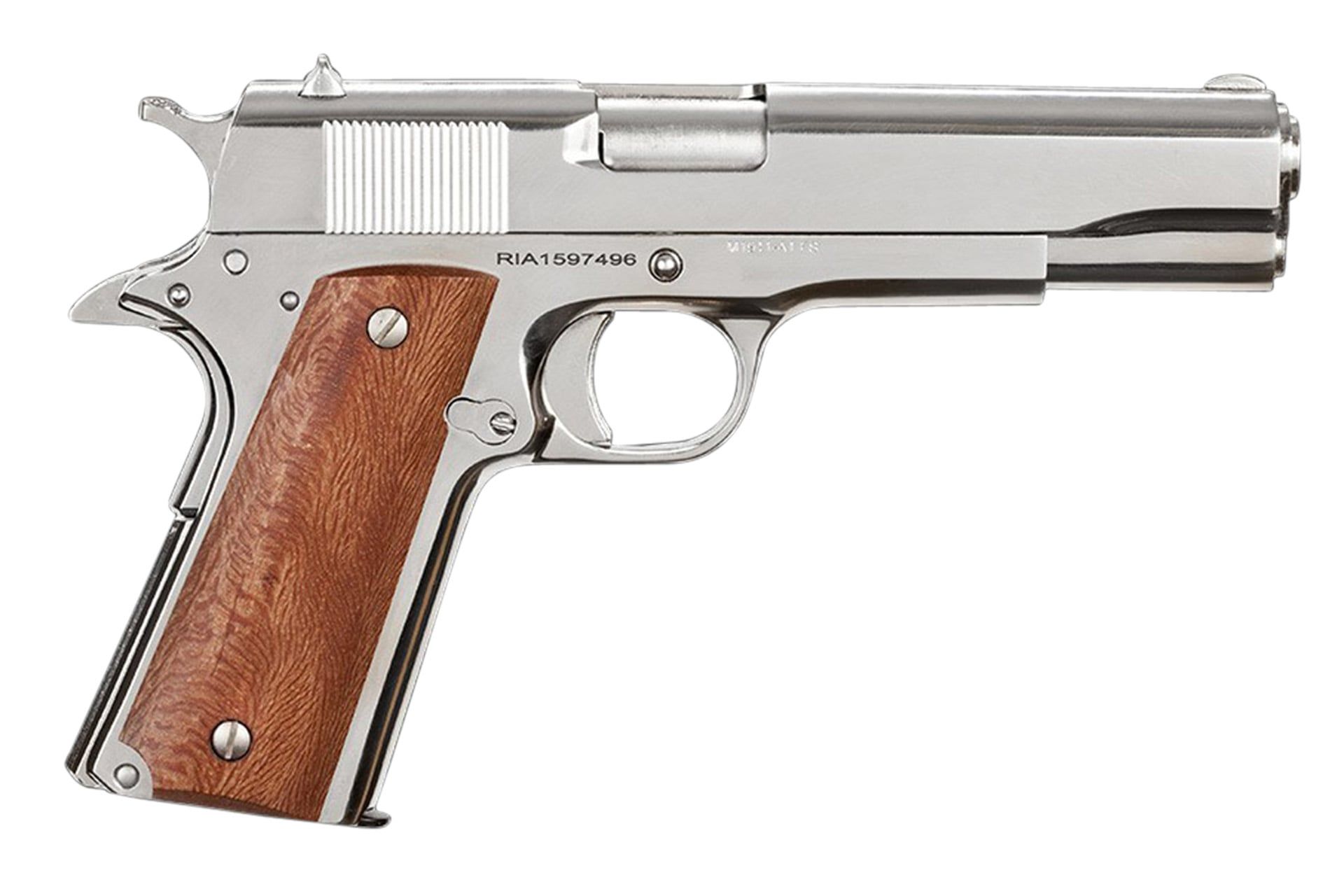 Rock Island GI Standard FS 1911 Semi-automatic Metal Frame Pistol Full Size 38 Super 5" Barrel Steel - 35188