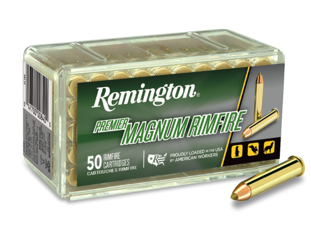 Remington Ammunition 28464 Premier Gold Box Rimfire 17 HMR 17 gr Accu Tip-V Rimfire Ammo - 50 Rounds - 56275