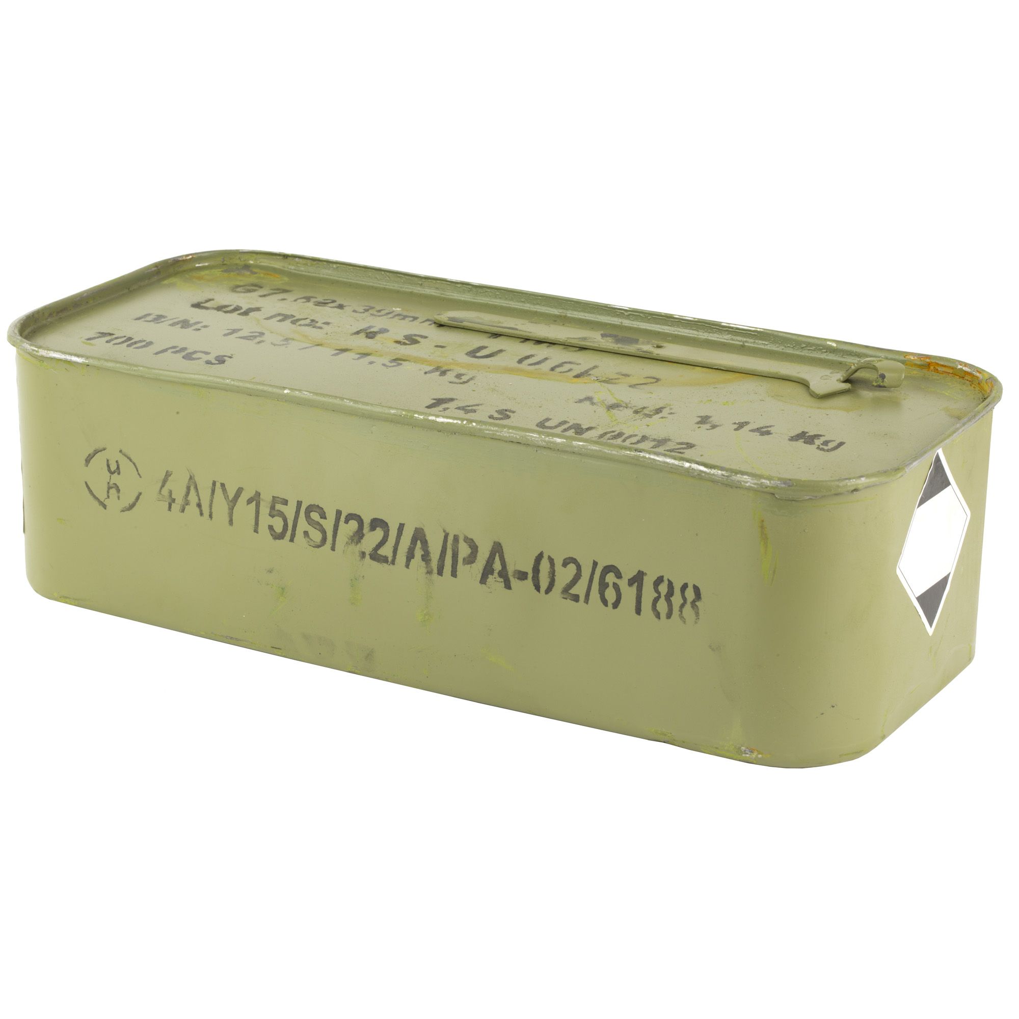 Century Arms 7.62x39 123gr Lead Core FMJ Rifle Ammo - 700 Rounds - CARASAM2002 - Image 3