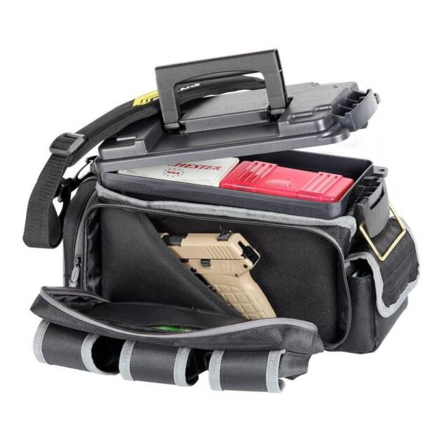 Plano 1312500 X2 Range Bag, 13.5" Length, Black/Grey - PMC1312500