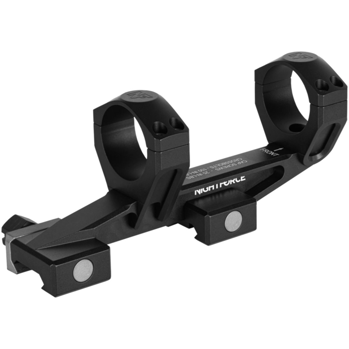 Nightforce 30mm UltraMount Scope Mount - 1.54" - Black - A699 - Image 2