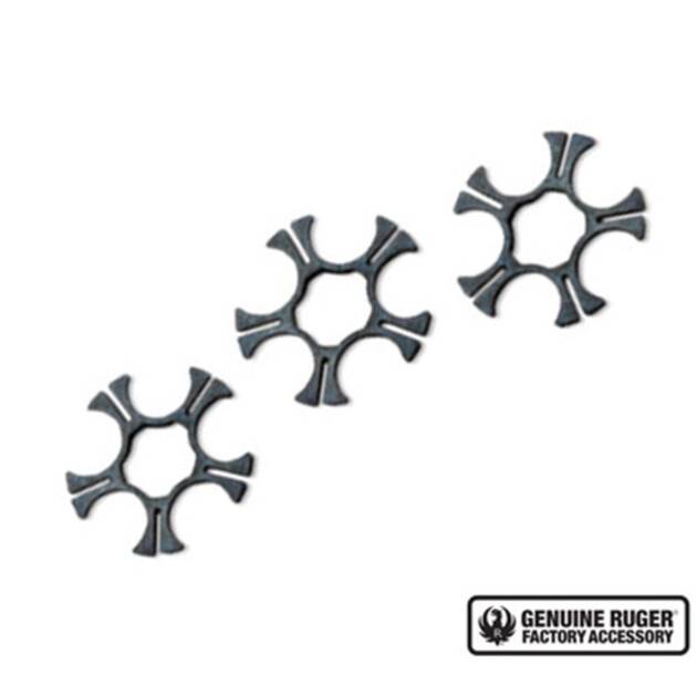 Ruger 90516 Moon Clip Full Ruger SP101 9mm Luger 5rd Stainless Steel 3 Per Pack - 53254