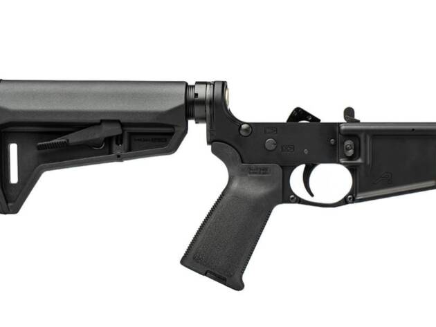 AERO PRECISION AR-15 COMPLETE LOWER RECEIVER W/ MOE GRIP & SL-K CARBINE STOCK - APAR501192