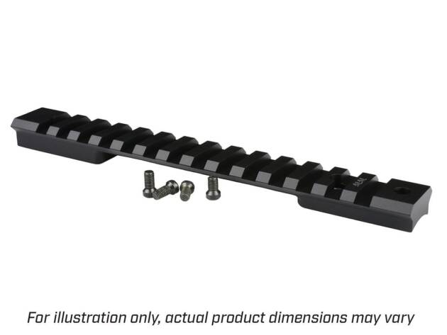 Warne, Mountain Tech Tactical 1 Piece Base, Fits Savage AXIS & Edge, Matte Finish - *WR7699M