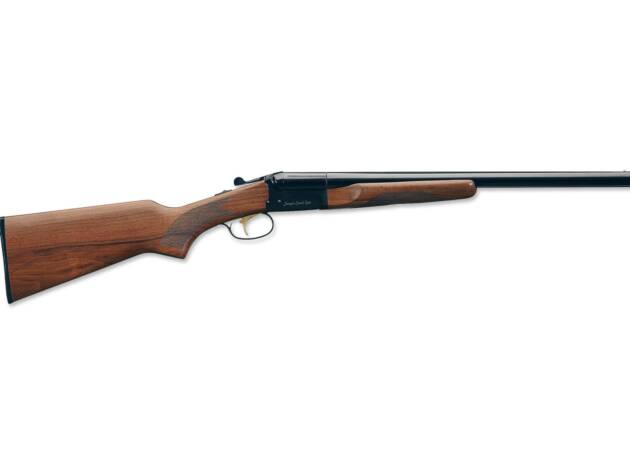 Stoeger 31460 12GA 20" SXS A-Grade Walnut Coach Gun - Blued - 31460