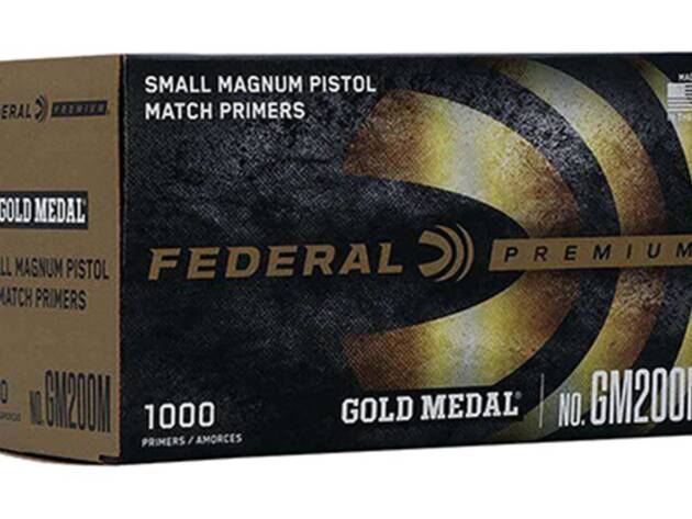 Federal Ammunition GM200M Gold Medal Premium Small Pistol Mag Multi-Caliber Handgun - 1000 Rounds - GM200M