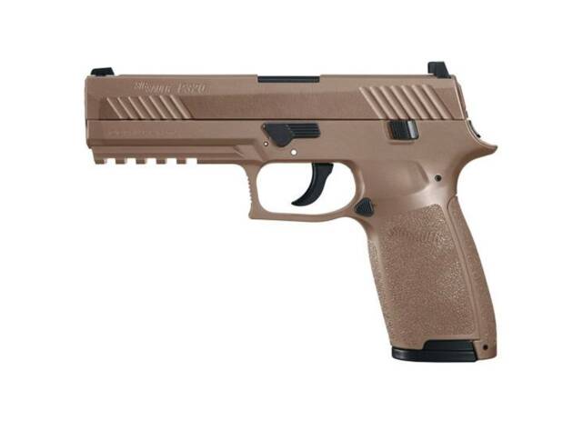 Sig Sauer P320 .177 Cal Air Pistol - Coyote Tan - AIR-P320-177-30R-CYT