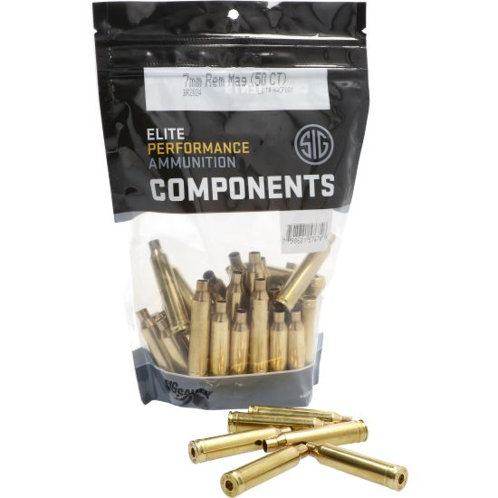 SIG Sauer Component Brass 7MM REM MAG (50 CT) - BR2024