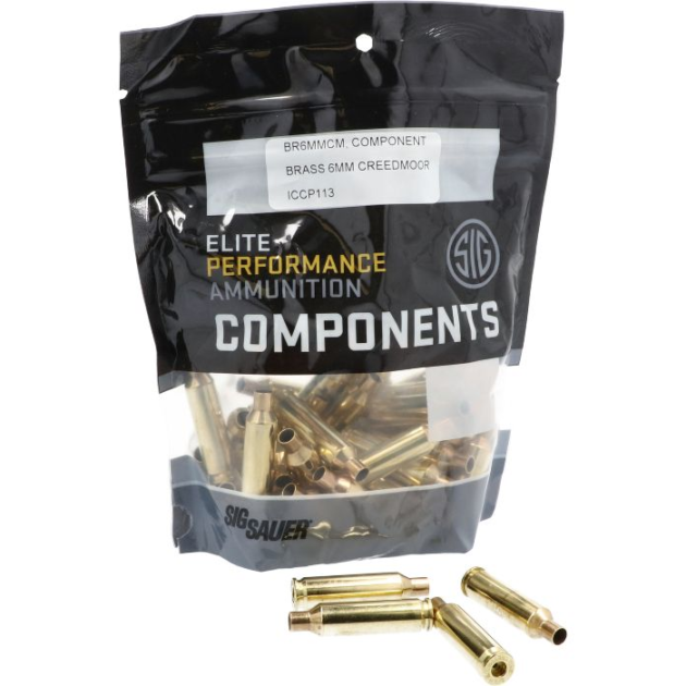 SIG Sauer Component Brass 6MM CREEDMOOR (50 CT) - BR6MMCM
