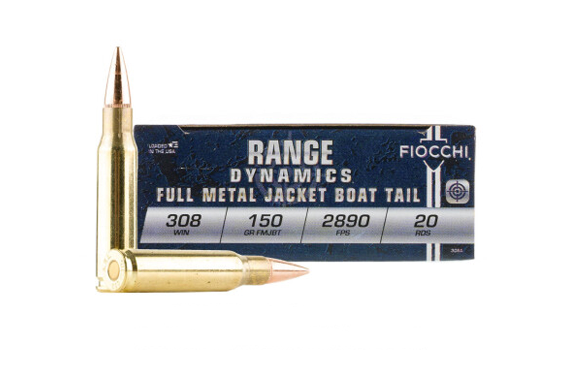 Fiocchi 308A .308 Winchester 150 Grain FMJBT Ammo Rifle Ammo - 200 Rounds - 308A - Image 2