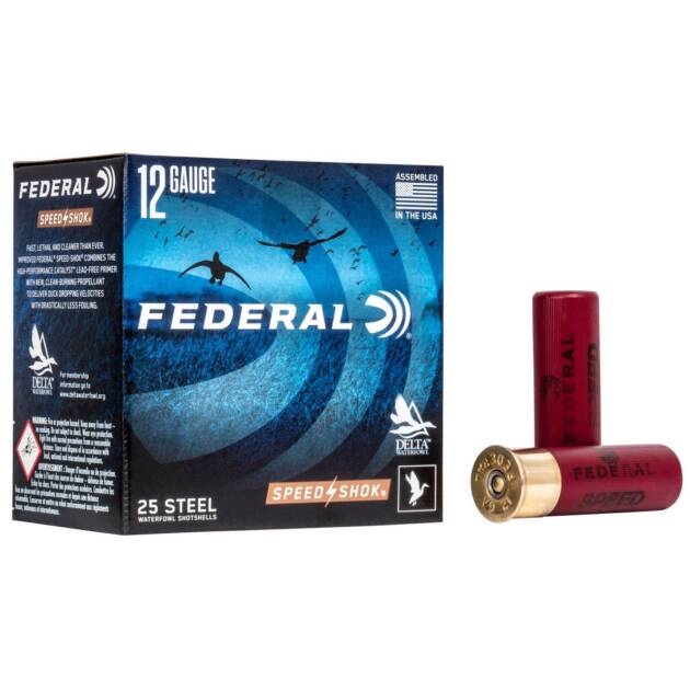 Federal Ammunition Speed-Shok 12 GA 3" #2 Shot 1 1/4oz Shotgun Ammo - 25 Rounds - WF142 2