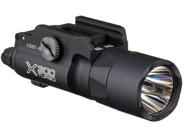 Surefire X300T-B Turbo Weapon Light - Black - X300T-B