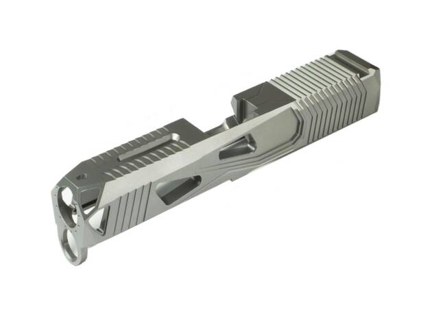 Lone Wolf Arms Alpha Wolf M/19 9mm Glock 19 Gen 3 Slide w/ SS 20 Machining - AW-SLIDE19-G3-SS20