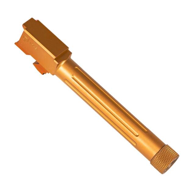 Lone Wolf Alpha Wolf M/17 Threaded 9MM Barrel for Glock 17 - Copper 1:10 Twist - AW-17TH-COPPER