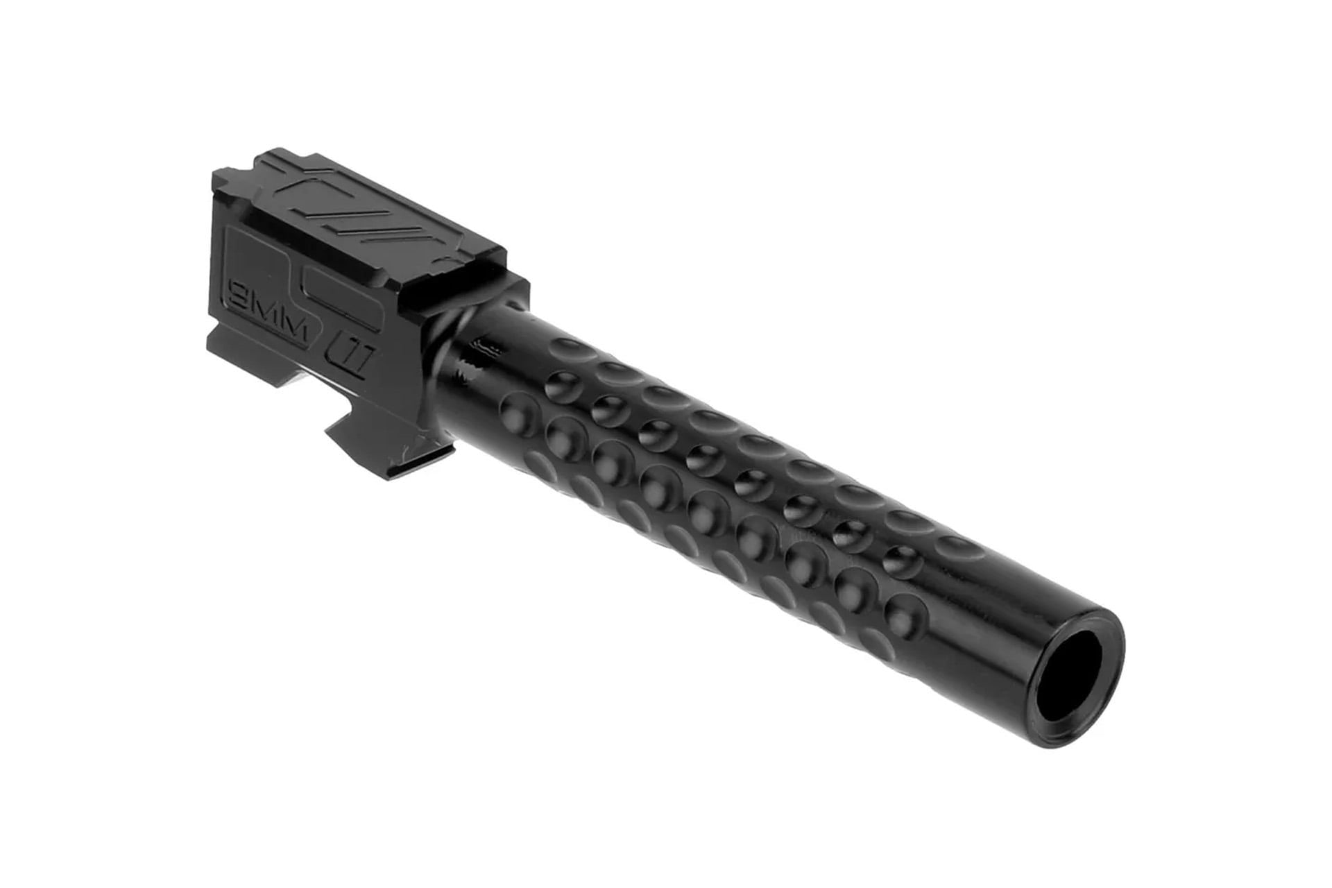 Zev Technologies Optimized Match Barrel For GLOCK 17 Gen 1-4 - Black DLC 1:14 Twist - BBL-17-OPT-DLC