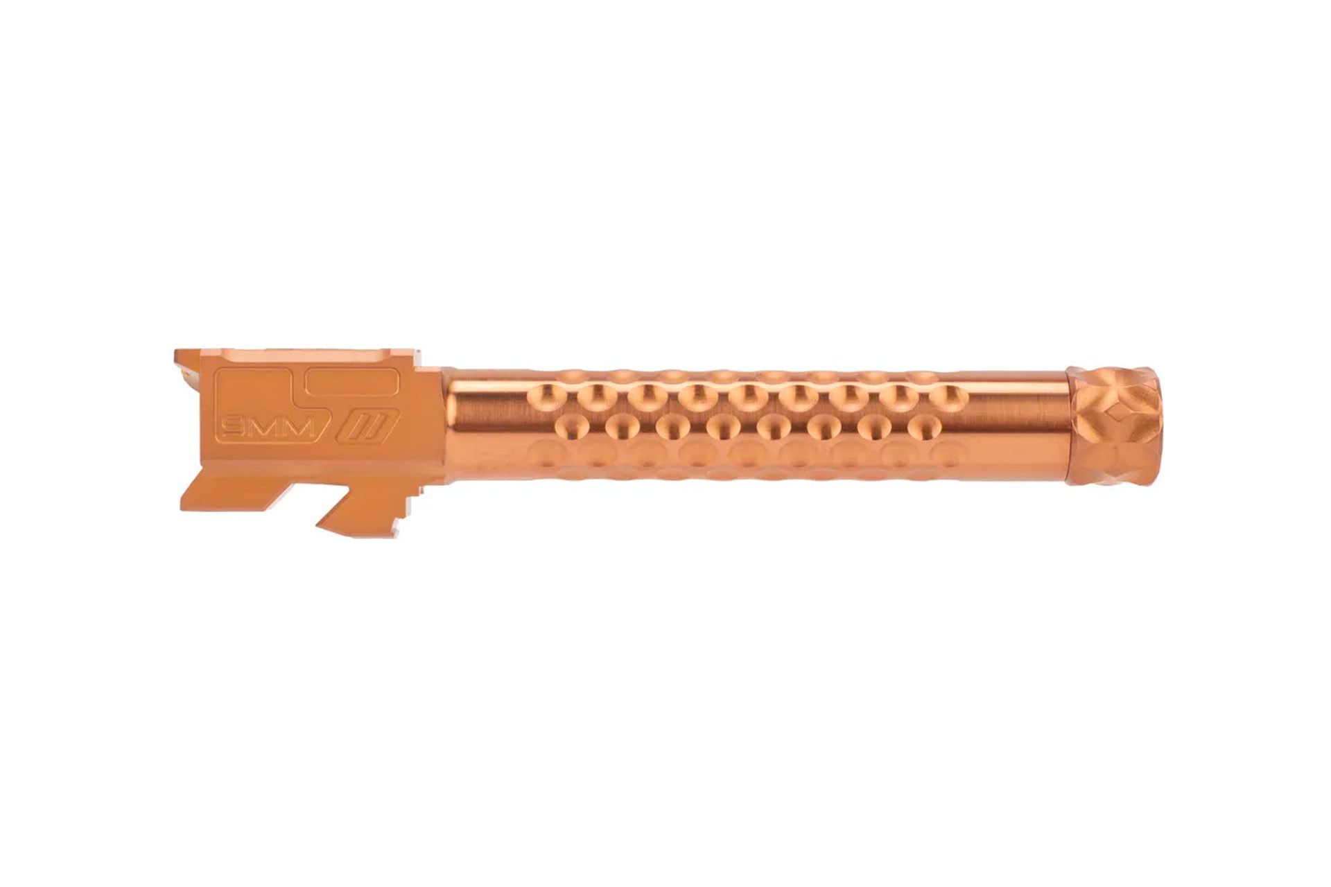 Zev Technologies Optimized Match Threaded Barrel For GLOCK 17 Gen 1-4 - Bronze 1:14 Twist - BBL-17-OPT-TH-BRZ - Image 2
