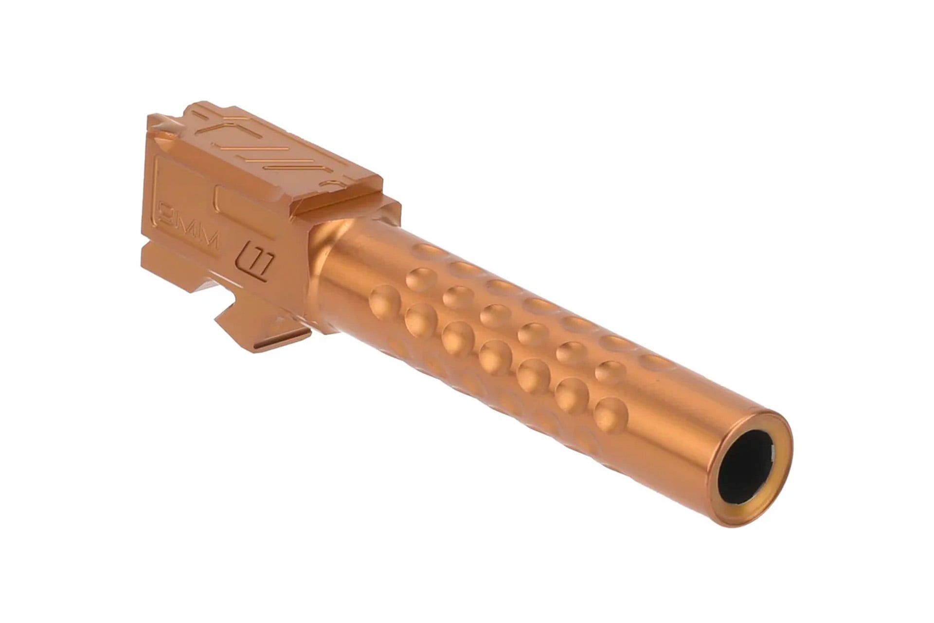 Zev Technologies Optimized Match Barrel For GLOCK 19 Gen 1-5 - Bronze 1:14 Twist - BBL-19-OPT-BRZ
