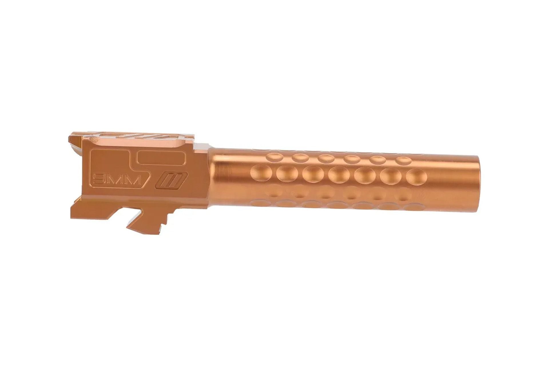 Zev Technologies Optimized Match Barrel For GLOCK 19 Gen 1-5 - Bronze 1:14 Twist - BBL-19-OPT-BRZ - Image 2