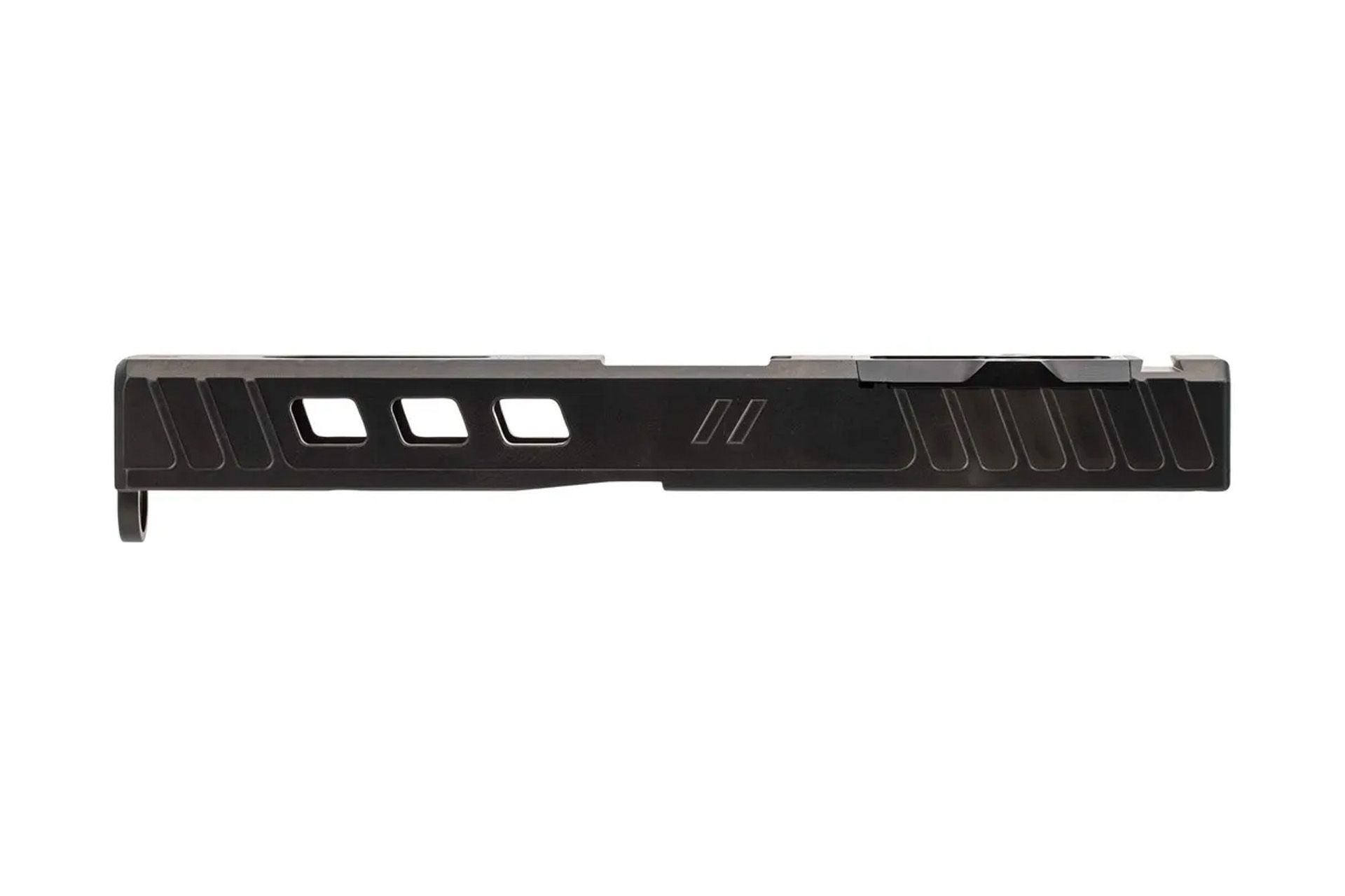 Zev Technologies Z17 Hellbender Stripped Slide Fits GLOCK 17 Gen 3 - RMR Cut - Black - SLD-Z17-3G-HEL-RMR-B - Image 2