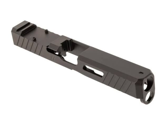 Zev Technologies Z17 Cryo Stripped Slide Fits GLOCK 17 Gen 5 - RMR Cut - Black - SLD-Z17-5G-CRYO-RMR-B