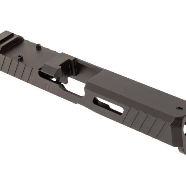 Zev Technologies Z17 Cryo Stripped Slide Fits GLOCK 17 Gen 5 - RMR Cut - Black - SLD-Z17-5G-CRYO-RMR-B