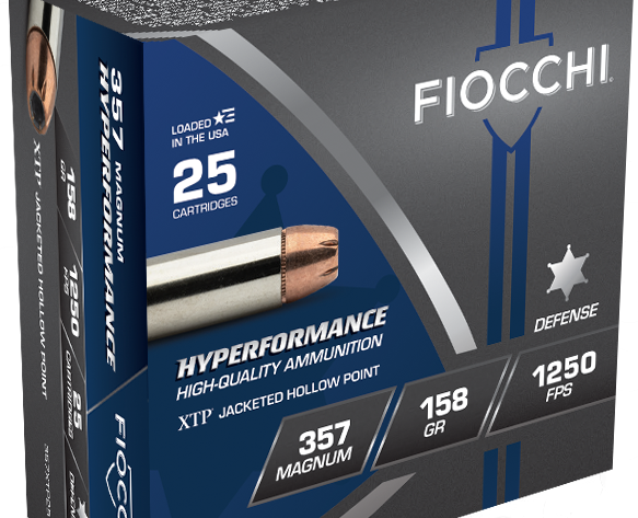 Fiocchi 357XTP25 Hyperformance 357 Mag 158 gr Hornady XTP Hollow Point Handgun Ammo - 25 Rounds - 357XTP25