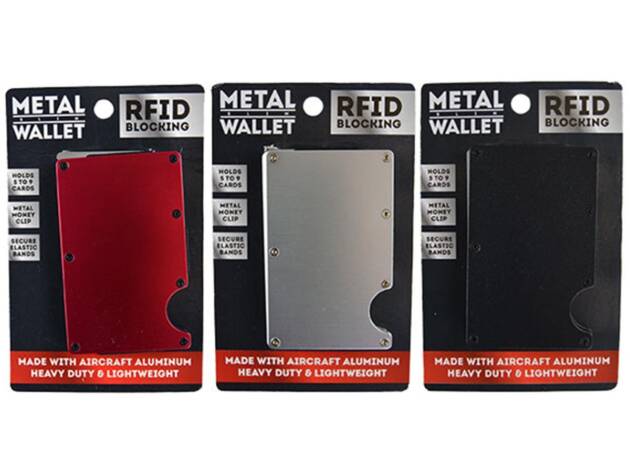 Novelty Inc 22282AZ Metal Wallet Clip - 22282AZ