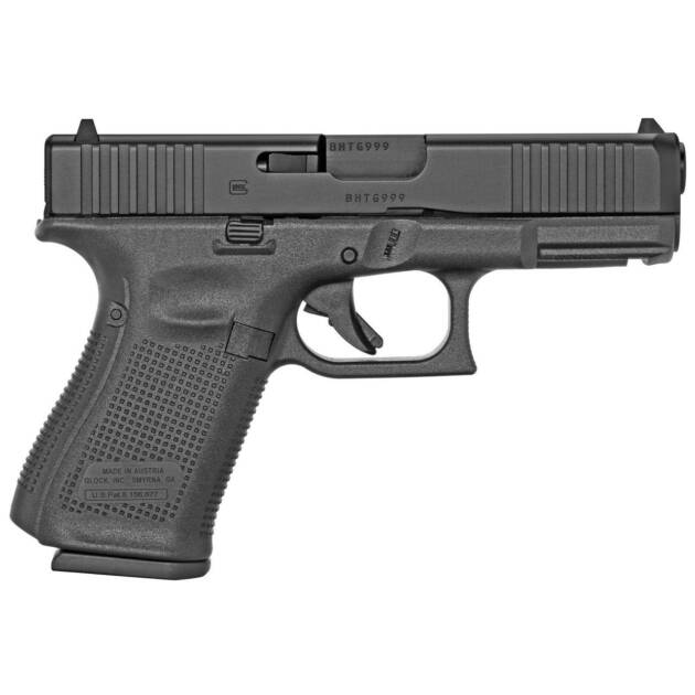 Glock 19 G5 4.02" 9MM 10Rd Compact Semi-Auto Pistol - Black - PA195S201