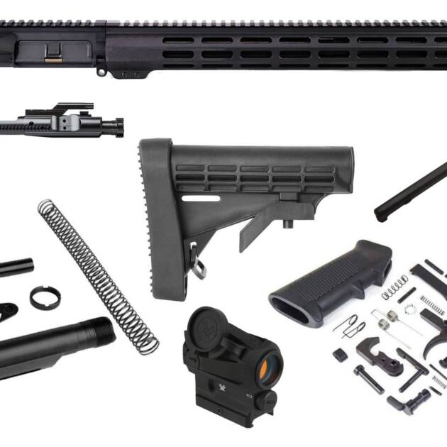 NBS 16″ .223 Wylde Midlength Nitride M-LOK Rifle Kit