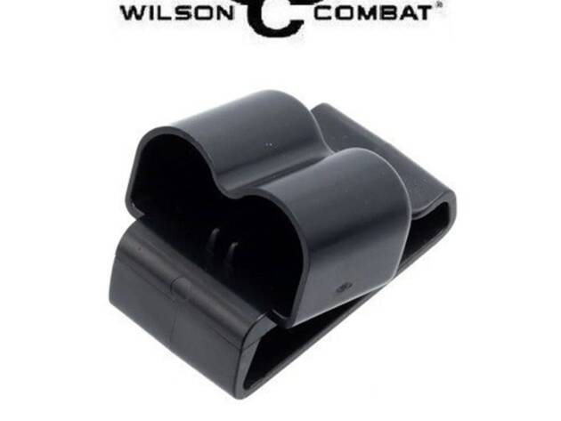 Wilson Combat Belt Clip Shotshell Holder 2-Rounds 12Ga - SGSSH-2