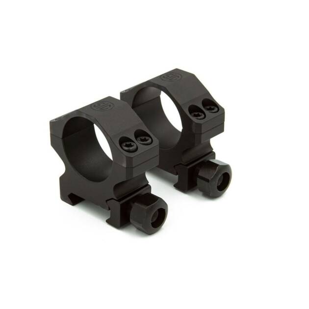 Sig Sauer ALPHA1 34mm Med 0.94” Aluminum Black Hunting Scope Rings - SOA10016