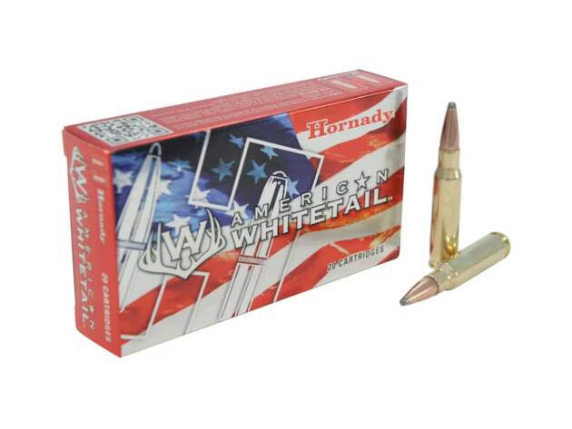 Hornady 80904 American Whitetail 308 Winchester Ammo 165 Grain Interlock Spire Point 200 Rd