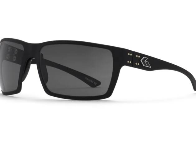 Gatorz Marauder Black Silver Logo Silver Mirror Polarized - GZ-12-424