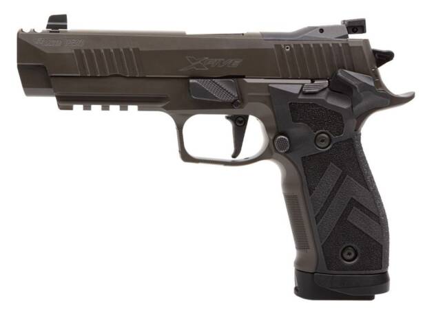 Sig Sauer P226 XFive Legion 9mm Semi-Auto Pistol - Gray, 4.4" Barrel, 10+1 Rounds, Polymer Grips - 226X59LEGION10