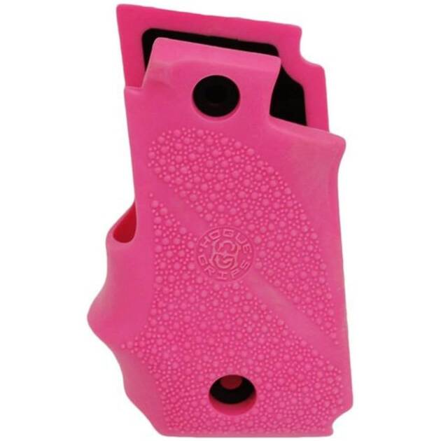 Hogue 38007 Rubber Grip Pink with Finger Grooves for Sig P238 - 38007