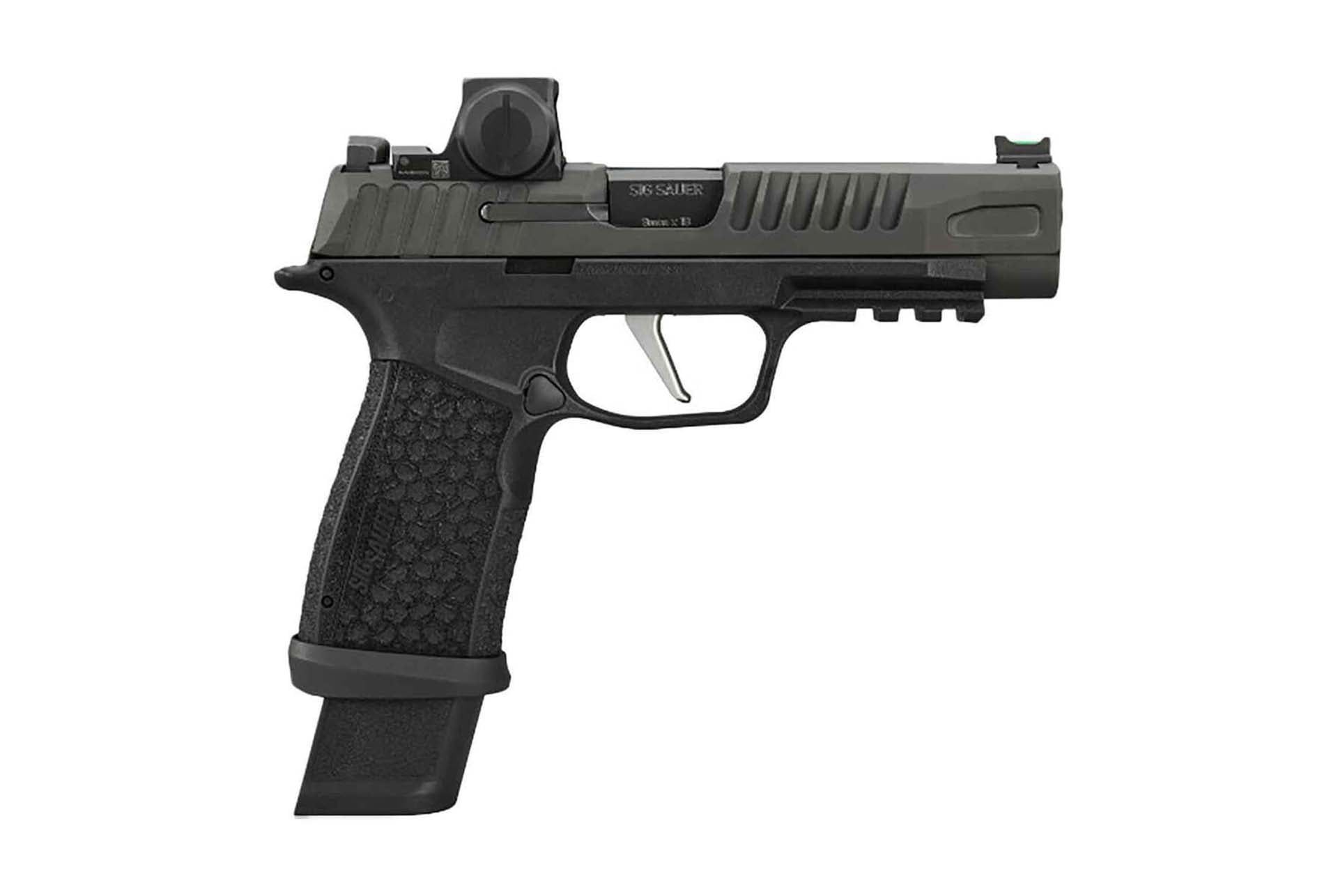 Sig Sauer 365XF9BFORXX P365 Fuse 9mm Luger 17+1/21+1 4.30" ROMEO-X COMPACT w/ Fiber Optic Front, Black Serrated Rear - 168238