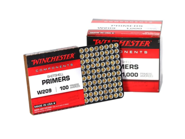 Winchester Ammo W209 Shotshell 209 Shotgun Primers - 5000 count case - W209