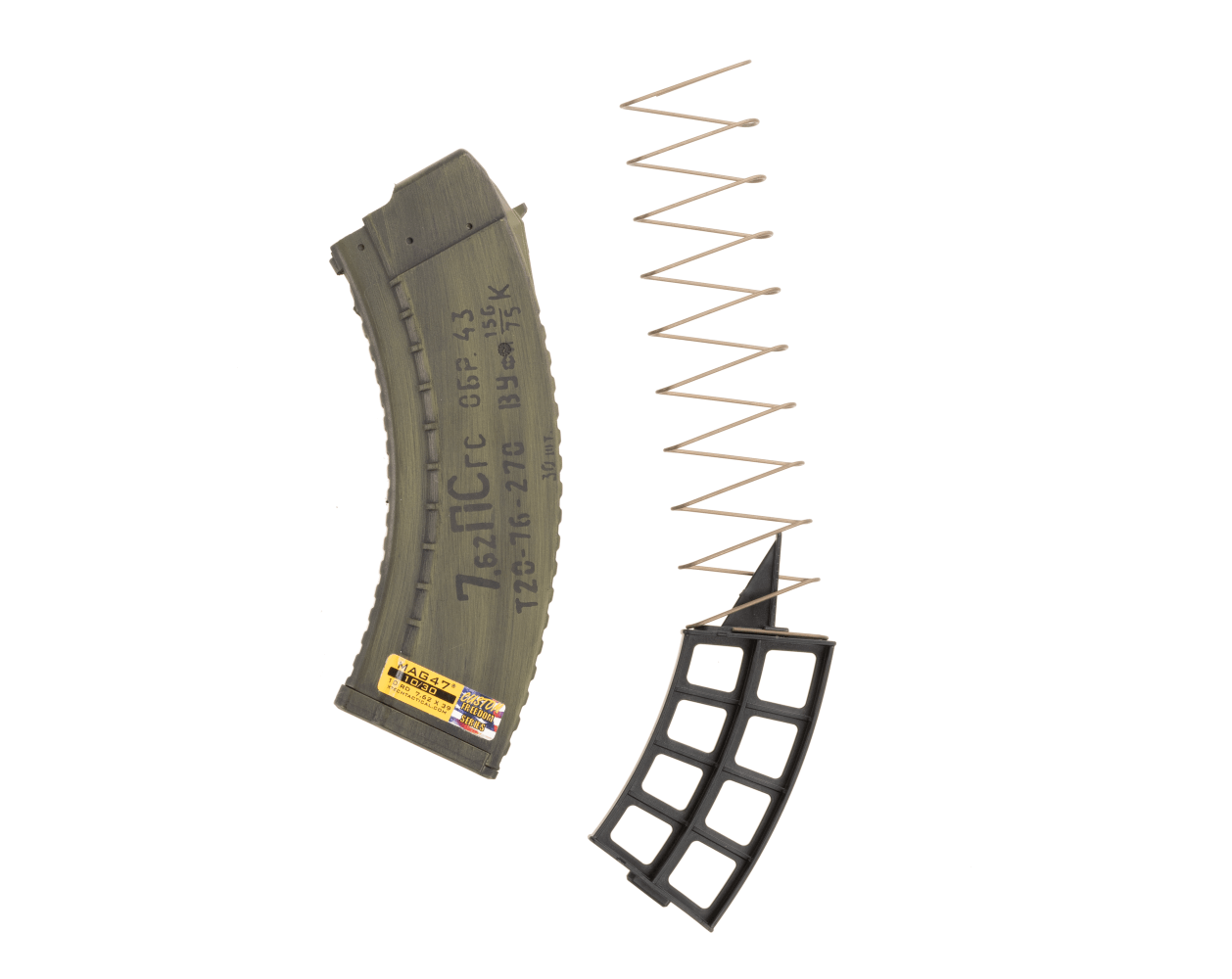 Xtech Tactical 10/30 7.62x39 AK47 Slab Side Mag47 Elite Cerakote Spam Can - XT2010609