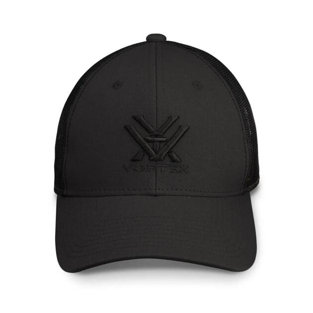 Vortex Core Logo Cap - Black - OSFM - 123-09-BLK