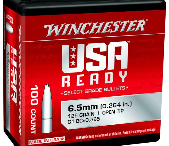 Winchester 125Gr Open Tip 6.5MM Bullets - 1000 Round - WBR65125