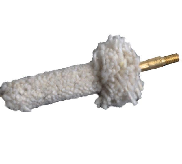 Breakthrough Clean Technologies AR-10 Chamber Mop Cleaning Swabs, 308 Caliber, 7.62mm Thru 79mm, 100% Cotton, White