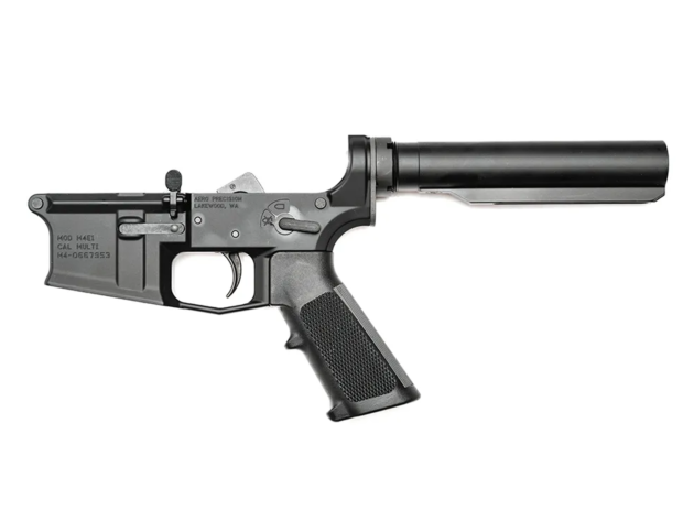 Aero Precision M4E1 Complete Lower Receiver w/ ALG QMS Trigger - Anodized Black - APAR600680
