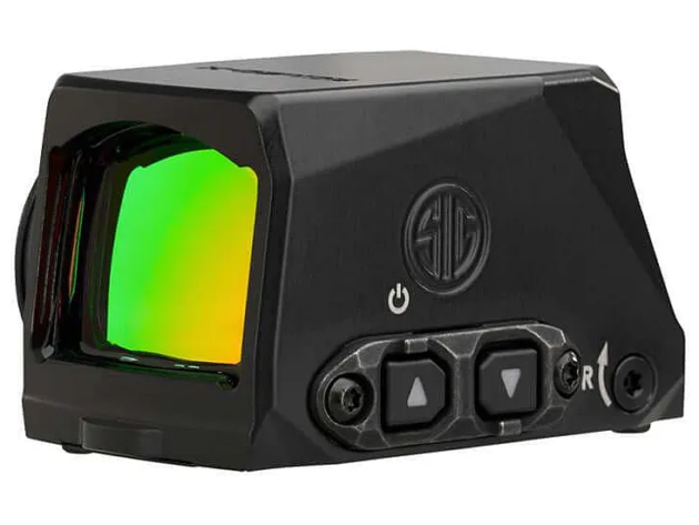 SIG SAUER Romeo-X SIG-LOC Compact 1x24mm Reflex Red Dot Sight, 3 MOA Red Dot, Black - SORX1630