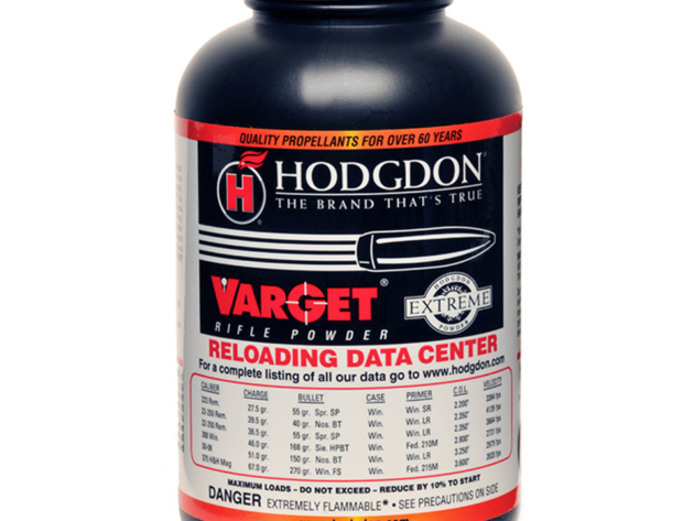 Hodgdon Powder Can Varget 1 lb - CAR1
