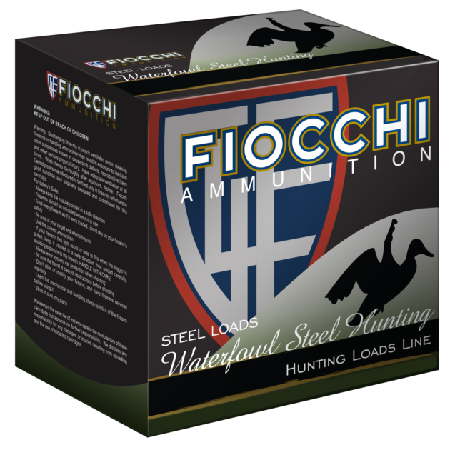 Fiocchi 1235ST2 Flyway Steel 12 Gauge 3.5" 1 3/8 oz 2 Shot Shotgun Ammo - 25 Rounds - 116556