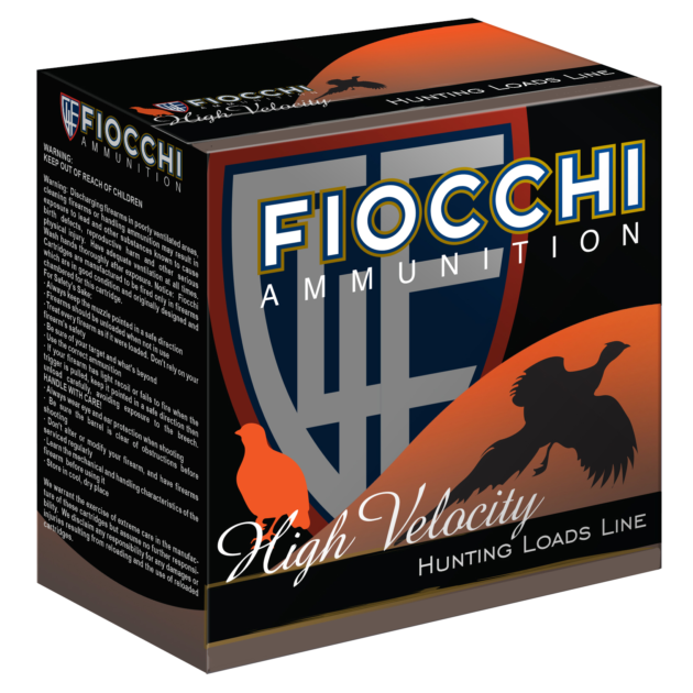 Fiocchi 12HV9 High Velocity 12 Gauge 2.75 1 1/4 oz 9 Shot Shotgun Ammo - 25 Rounds - 116584