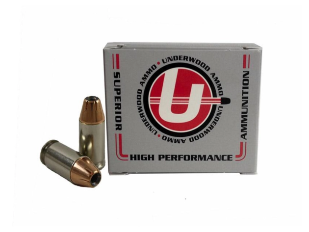 Underwood 380ACP Ammo 90gr XTP JHP Ammo Handgun Ammo - 20 Rounds - 114443